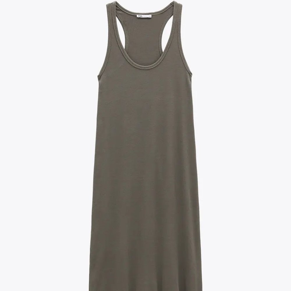 Zara Ribbed Tank Dress (NWT)